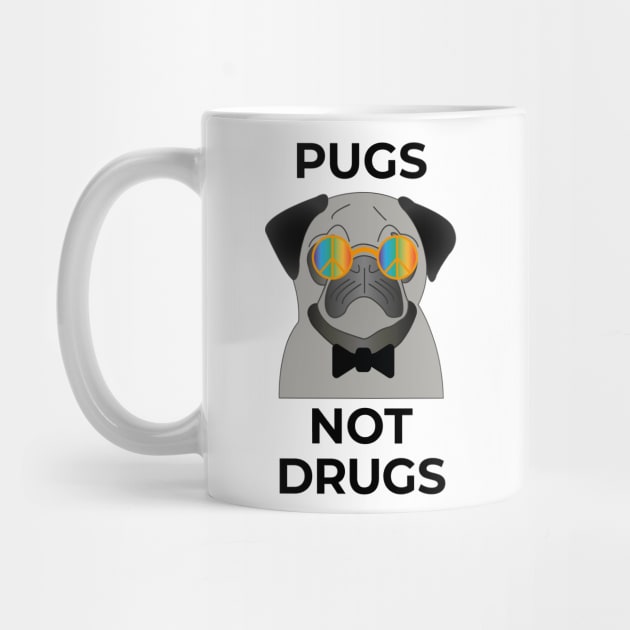 Pugs Not Drugs by Stitch by KM